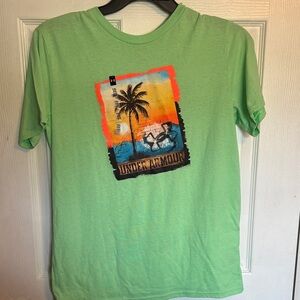 Under Armour Green Kids Short Sleeve Tee NWT